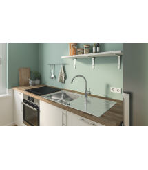 Grohe Смеситель для кухни QuickFix Start Classic, дл.излива - 223мм, поворотный, 1рычаг, хром