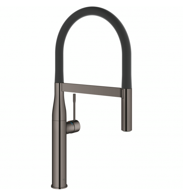 Grohe Смеситель для кухни Essence, дл.излива - 240мм, поворотный/гибкий, 1рычаг, графит