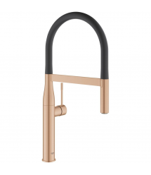 Grohe Смеситель для кухни Essence, дл.излива - 240мм, поворотный/гибкий, 1 рычаг, матовый теплый закат