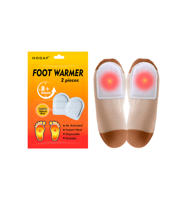 Хімічна грілка для пальців ніг Foot Warmer, до 8-ї години тепла, 95х70мм, 2 шт. в упаковці