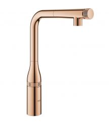 Grohe Смеситель для кухни Essence Smart Control, дл.излива - 199мм, поворотный/вытяжной, вентиль/кнопка, теплый закат