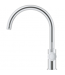 Grohe Смеситель для кухни BauClassic, дл.излива - 223мм, поворотный, 1рычаг, хром
