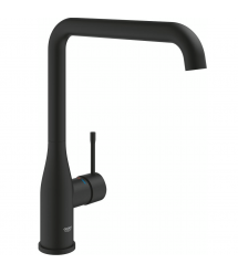 Grohe Смеситель для кухни Accent, дл.излива - 220мм, поворотный, 1 рычаг, фантомный черный