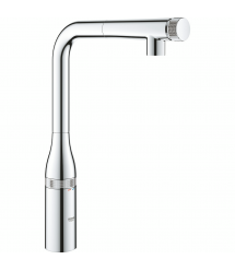 Grohe Смеситель для кухни Accent Smart Control, дл.излива - 199мм, поворотный/вытяжной, вентель/кнопка, хром
