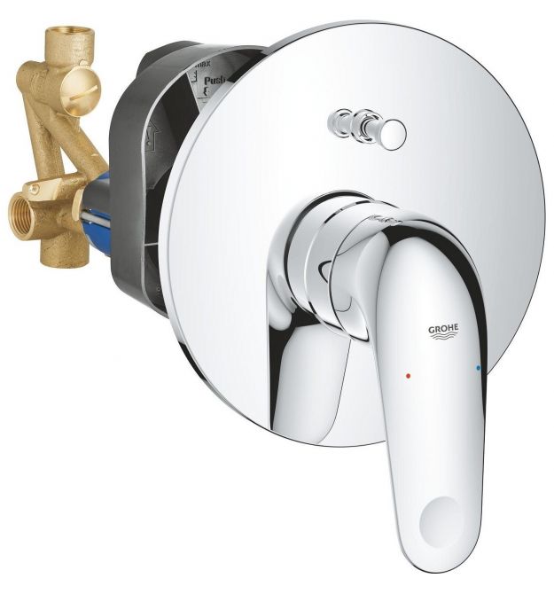 Grohe Смеситель для ванны Swift скрытого монтажа, хром