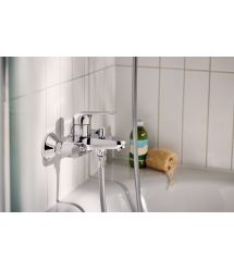 Grohe Смеситель для ванны Swift дл. излива - 168мм, неповоротный, 1 рычаг, хром