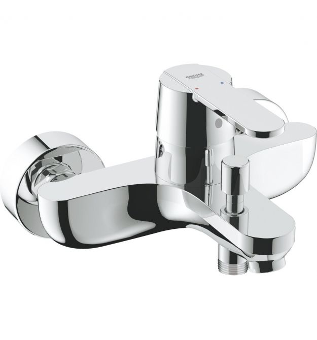 Grohe Смеситель для ванны Get дл. излива - 164мм, неповоротный, 1 рычаг, хром