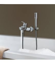 Grohe Смеситель для ванны Get дл. излива - 164мм, неповоротный, 1 рычаг, хром
