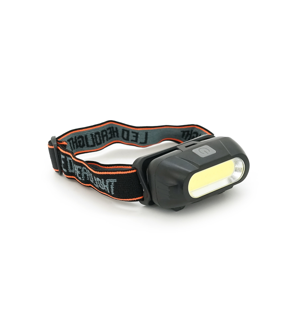 Налобний Ліхтарик KX-213, 3 режими, COB, корпус-пластик, водостійкий, 18650 акумулятор, USB кабель, BOX