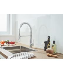 Grohe Мойка кухонная K700, нерж.cталь, прямоуг., без крыла, 550x450x200мм, чаша - 1, универсальная, нержавеющая сталь