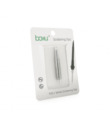 Жало для паяльника BAKKU BK-900M-T-3.2D,silver, 4*6,3mm, мідь, гальванічне покриття, висока теплопровідність, швидке нагрівання,