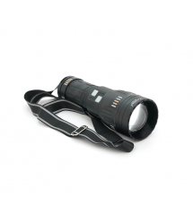 Ліхтар пошуковий YEMAO YM-G601 LED PM60, 4 режими, індикація заряду, живлення від 4*18650, IP65, USB кабель, 245х195х90мм, 1,260