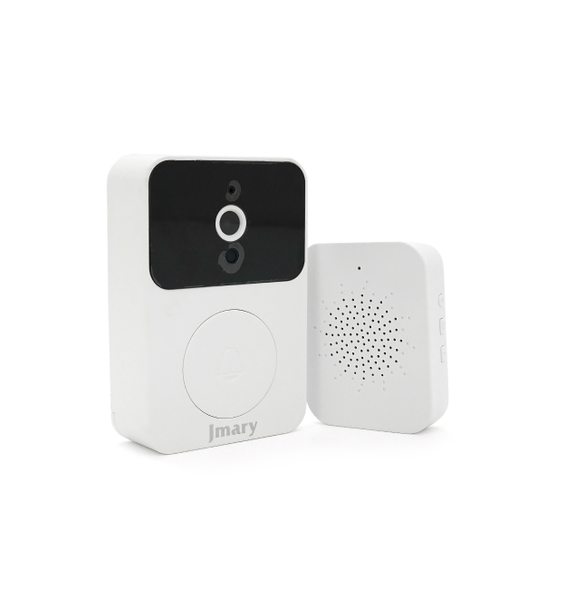 Бездротовий відеодзвінок Jmary MF-5 з Wi-Fi, вбудований акумулятор 800mAh, White, Box