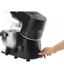 Gorenje Кухонная машина 1000Вт, дисплей, чаша-металл, корпус-металл+пластик, насадок-7, черный