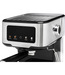 Gorenje Кофеварка рожковая 1.5л, молотый, ручной капучинатор, нерж