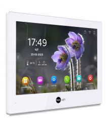 Комплект Wi-Fi IP-видеодомофон 8 дюймов и вызывной панели NeoLight Solo IPW Graphite