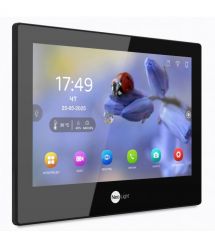 Комплект Wi-Fi IP-видеодомофон 8 дюймов и вызывной панели NeoLight Solo IPW Black Graphite