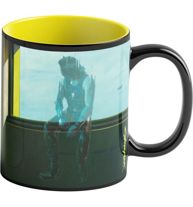 GoodLoot Чашка Game Art Chronicles Cyberpunk 2077 V & Edward Hopper