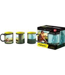 GoodLoot Чашка Game Art Chronicles Cyberpunk 2077 V & Edward Hopper