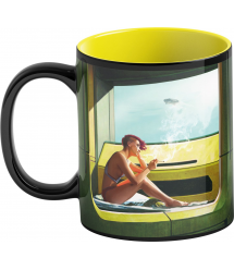 GoodLoot Чашка Game Art Chronicles Cyberpunk 2077 V & Edward Hopper