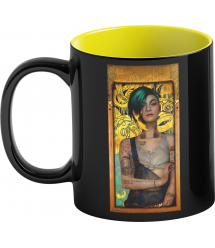 GoodLoot Чашка Game Art Chronicles Cyberpunk 2077 Judy & Gustav Klimt