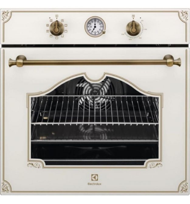 Electrolux Духовой шкаф электрический Rococo, встраиваемый, шампань