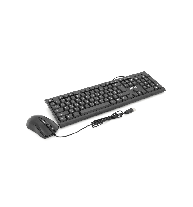 Комплект дротовий KB+Mouse JEDEL G17, USB, (Eng - Укр - Pyc), Box