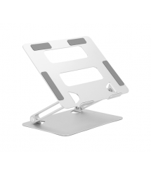 Підставка під ноутбук - планшет L303 складана, до 17&apos, алюміній, колір срібло, 265*218*50 мм, 0,75 кг