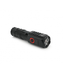 Ліхтарик ручний BP-301R, 3 режими, корпус алюміній, магніт, індикація заряду, акумулятор 18650, кабель USB, BOX