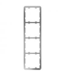 Рамка для четырех выключателей Ajax Frame (4 seats) vertical [55] ASP