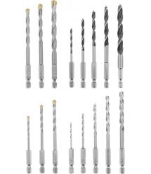Einhell Набор сверл, универсальный, 2-8мм, 16 шт, кейс
