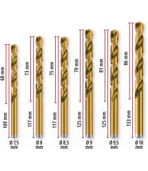 Einhell Набор сверл по металлу, 19шт, 1-10мм, кейс