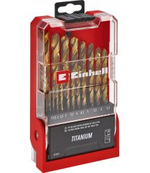 Einhell Набор сверл по металлу, 19шт, 1-10мм, кейс