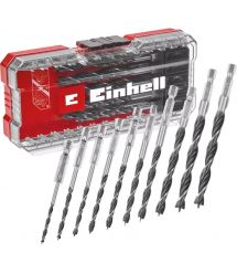 Einhell Набор сверл по дереву, 10шт, 3-8мм, кейс