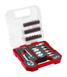 Einhell Набор бит и головок, 1/4" 4-13мм, 37шт, кейс