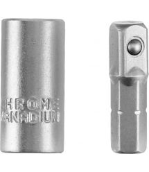 Einhell Набор бит и головок, 1/4" 4-13мм, 37шт, кейс