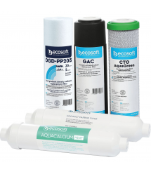 Ecosoft Комплект картриджей P'URE AquaCalcium "6 мес"