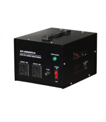 Перетворювач напруги трансформаторний універсальний ST-2000VA Input 220 V - Output 110V, Input 220 V - Output 110V+