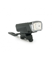 Ліхтарик велосипедний HY-2266, 3 режими, вбудований акум, USB кабель, BOX