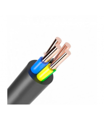 Кабель Одескабель ВВГ 4*16 -0,66 ціна за метр бухта 100 м. чорний