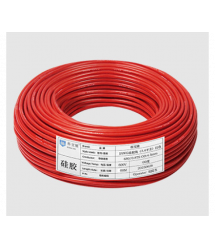 Кабель силіконовий луджений AWG 26 American Standard 26AWG - 0,15квМ - 600В, 400 метрів, негорючий, термостійкий, Red, ціна за м