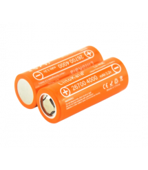 Аккумулятор 26700 Lifepo4 LiitoKala Lii-40E, 4000mah （4100-4200mah）, 3.2V (2.75-4.2V), Orange, 71mm x 26.5mm, цена за 1 шт