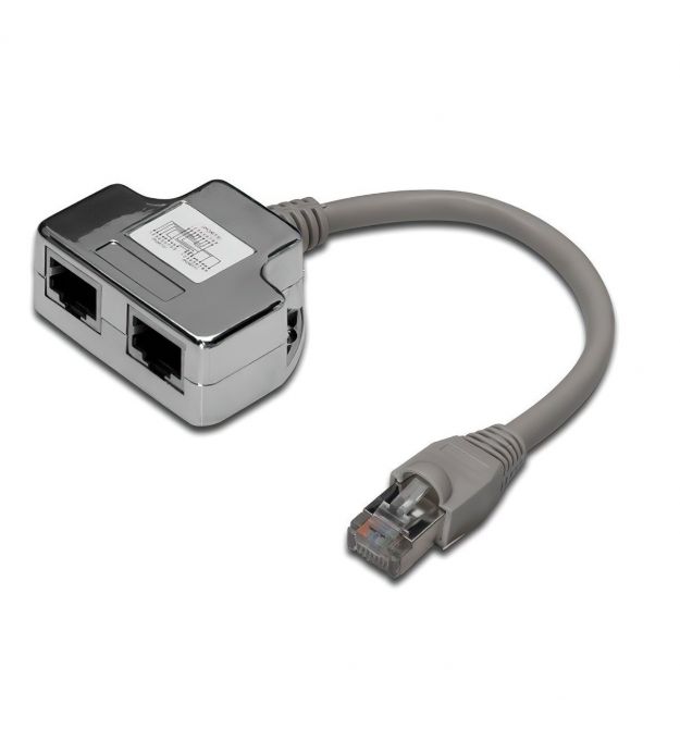 Digitus Разветвитель CAT5e STP PC-PC