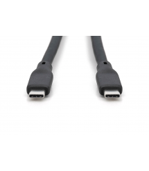 Digitus Кабель USB-C зарядки/синхронизации, 2м, USB 3.2 Gen1, 5G, 100W, 4K, силиконовый, черный