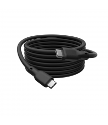 Digitus Кабель USB-C зарядки/синхронизации, 1м, USB 4.0 Gen3, 40G, 240W, 8K, силиконовый, черный