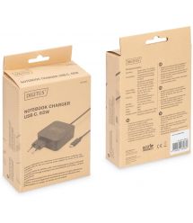 Digitus Зарядное устройство notebook USB-C, 65W