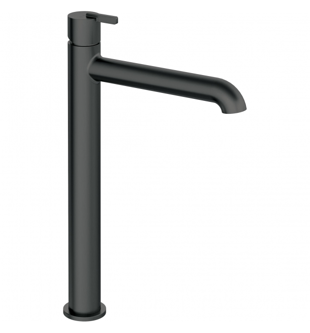 Deante Смеситель для раковины Silia, дл. излива - 185мм, неповоротный, 1 рычаг, черный