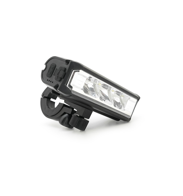 Ліхтарик велосипедний YT-32, 4 режими, вбудований аккум, USB кабель, Blister-Box