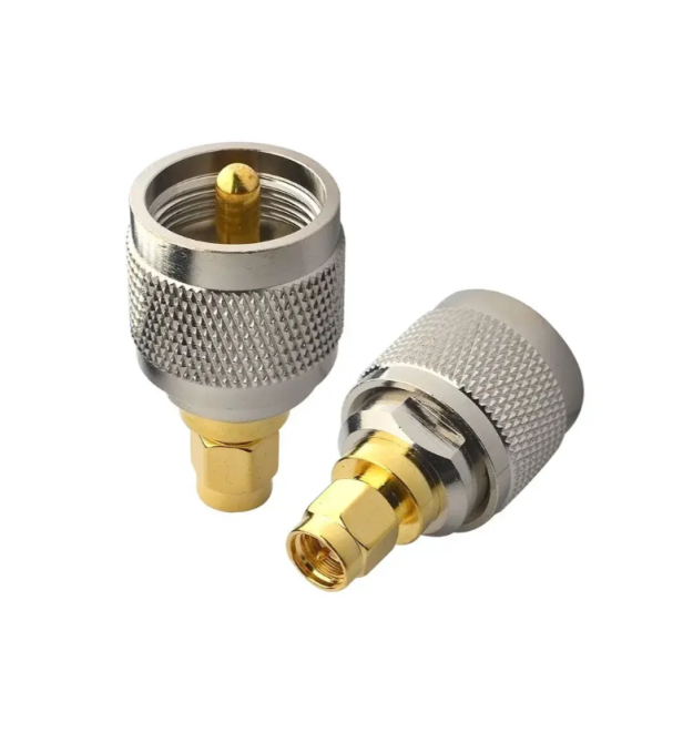 Перехідник SMA Male - UHF Male (SMA тато,штекер-UHF тато,штекер) ціна за 1 шт