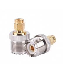Перехідник SMA Male - UHF Female (SMA тато, штекер-UHF мама, гніздо) ціна за 1 шт